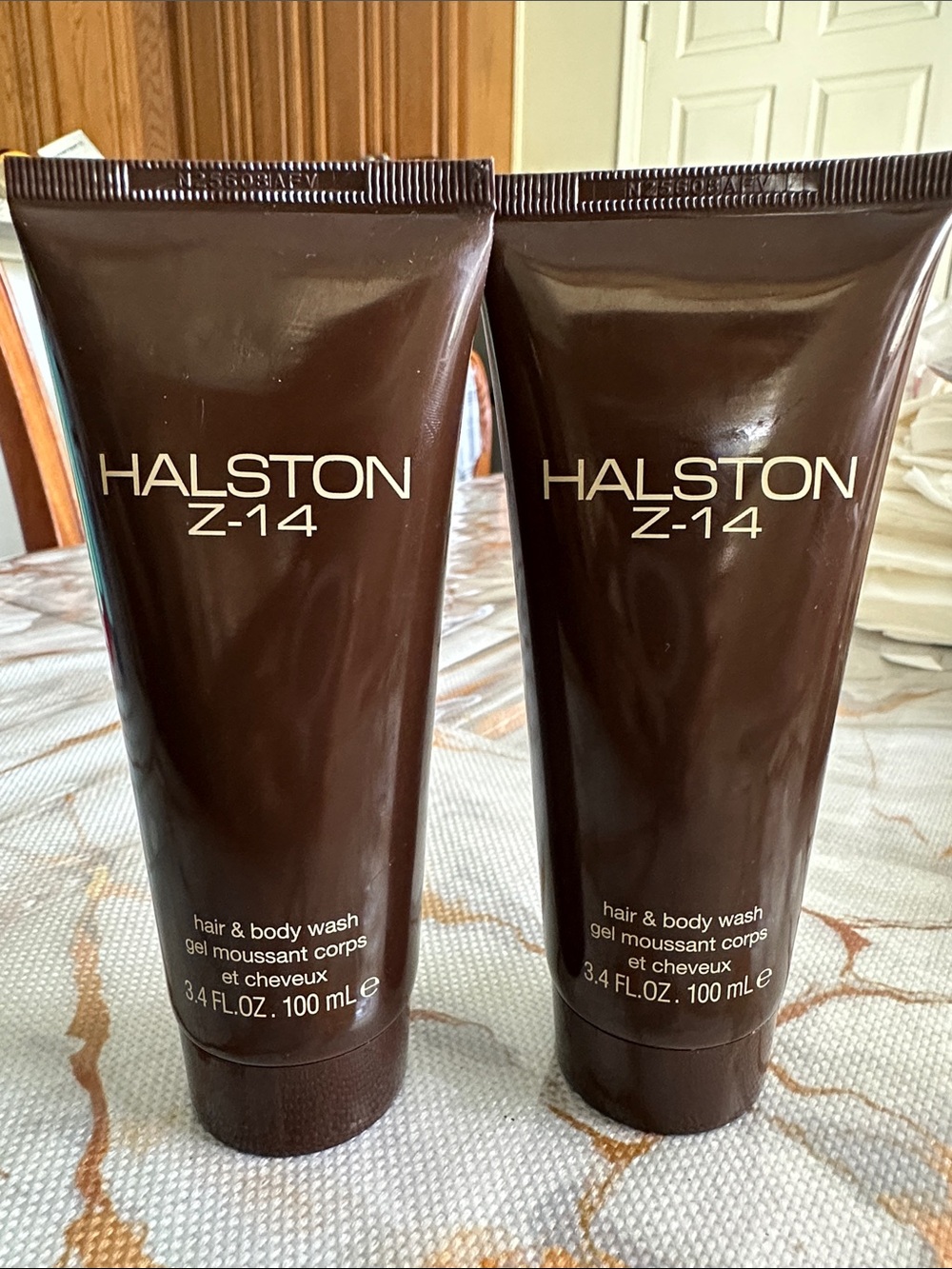 Halston Heritage Z-14 Hair & Body Wash - Dark Brown Tubes $13 EACH